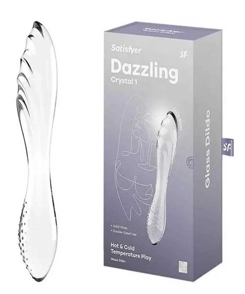 Satisfyer Dazzling Crystal Dildo Hot & Cold Tempe.