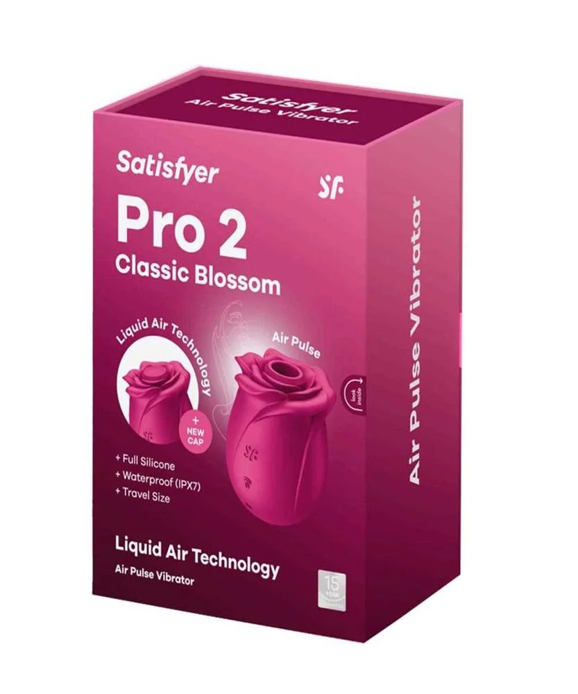 Vibrador Satisfyer Pro2 Air Pulse Rosa Clasica 1un