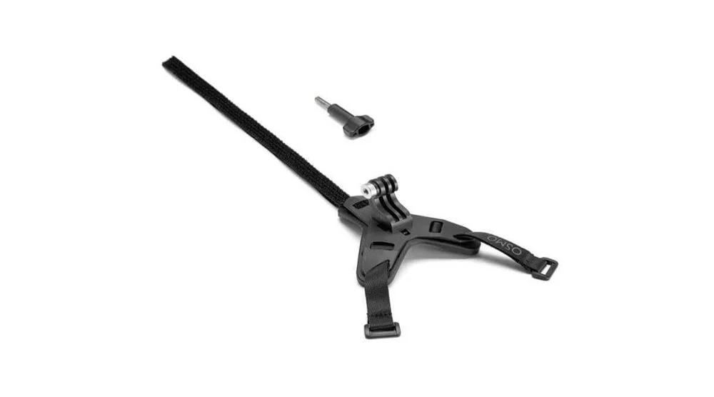 DJI OSMO ACTION HELMET CHIN MOUNT MONTAGEM DE CÂM.