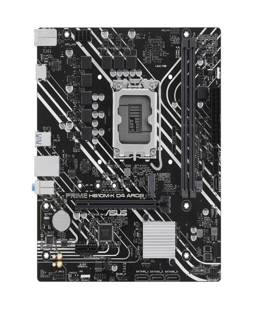 Asus Prime H610m-K D4 Argb Intel H610 Lga 1700 Mi.