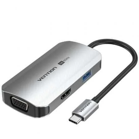 Docking Usb Tipo-C Vention Tqahb/ 1xhdmi/ 1xusb/ .