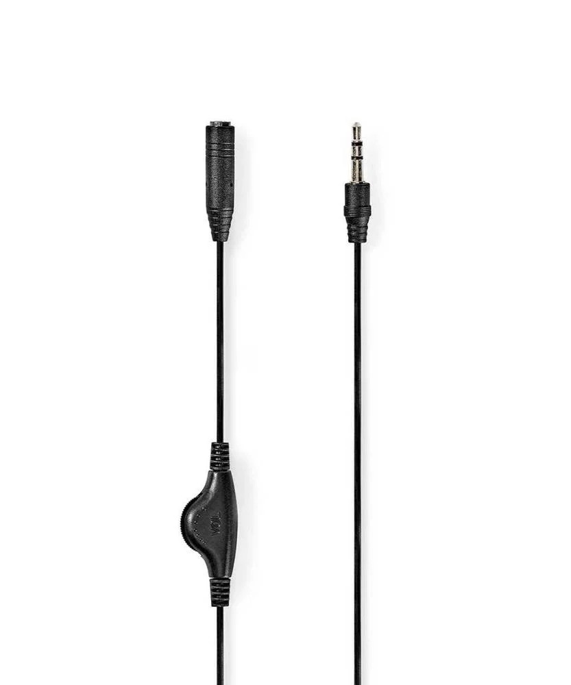 Cable de Audio Estéreo  3.5 Mm Macho  3.5 Mm Hemb.
