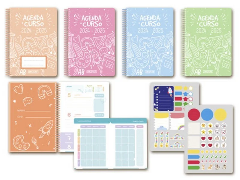 Agenda Escolar 2024-2025 School 4º Semana Ingraf