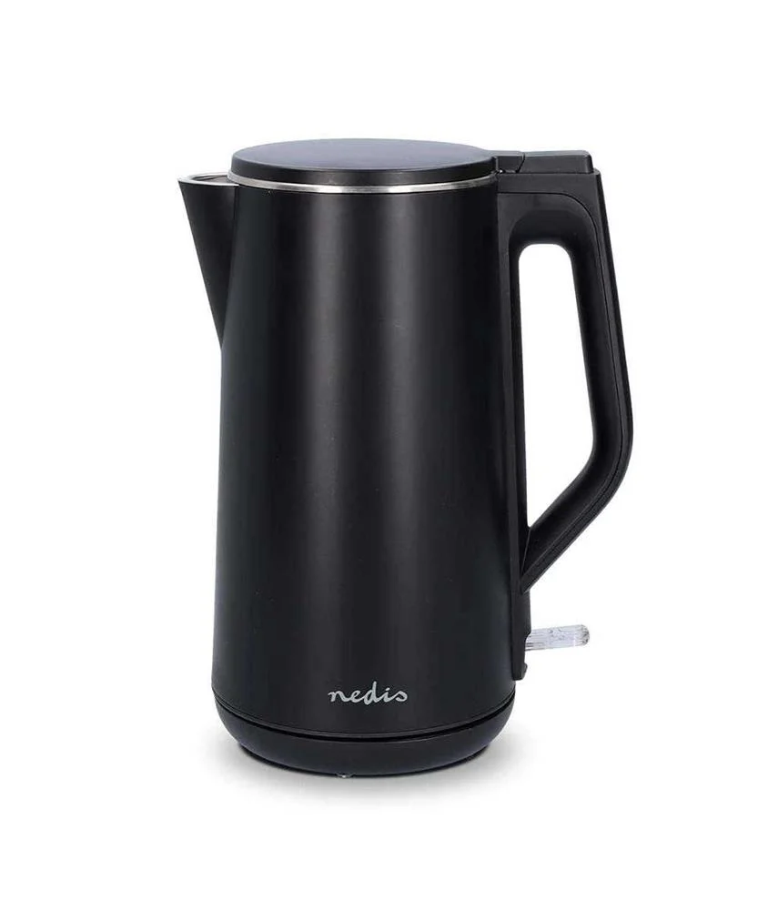 Hervidor Eléctrico  1.5 L  Plástico  Negro  Rotab.