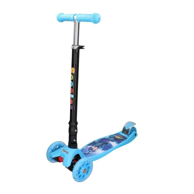 Extralink Kids Scooter Tiger Turbo Blue | Children's Scooter |