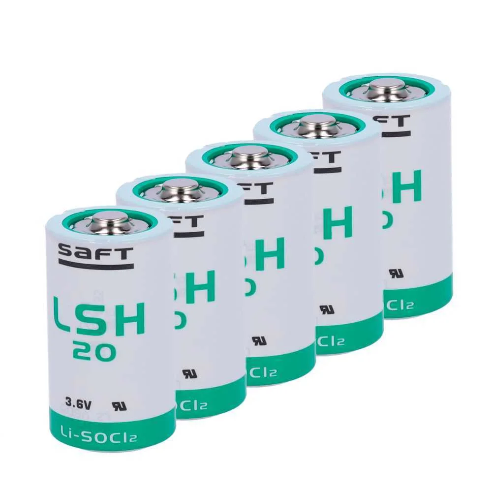 Saft - Pack de Pilhas Lsh20 - Tens&atilde;o 3.6 V - L&iacute;tio / 10 Unidades - Capacidade Nominal 13000 Mah - Co