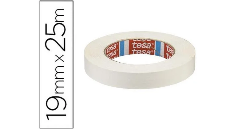 Fita Cola 19 mm x 25 m Branco - TESA