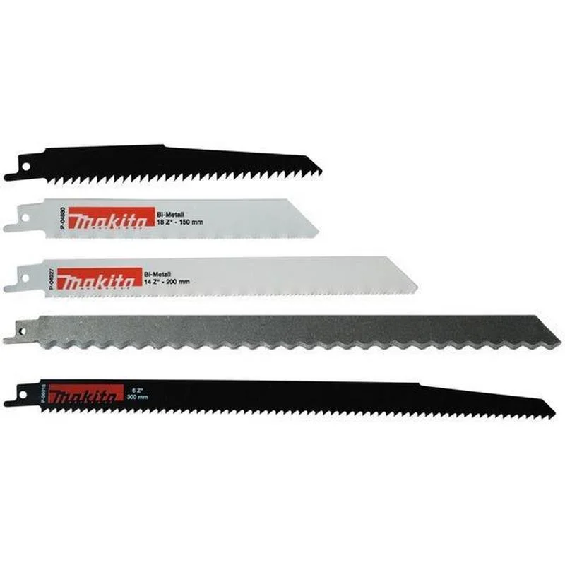 Makita P-83951 Recipro Starter Set Uni 5pcs.