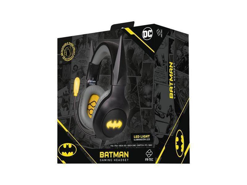 Auscultadores Gaming Batman C/ Orelhas Fr-Tec