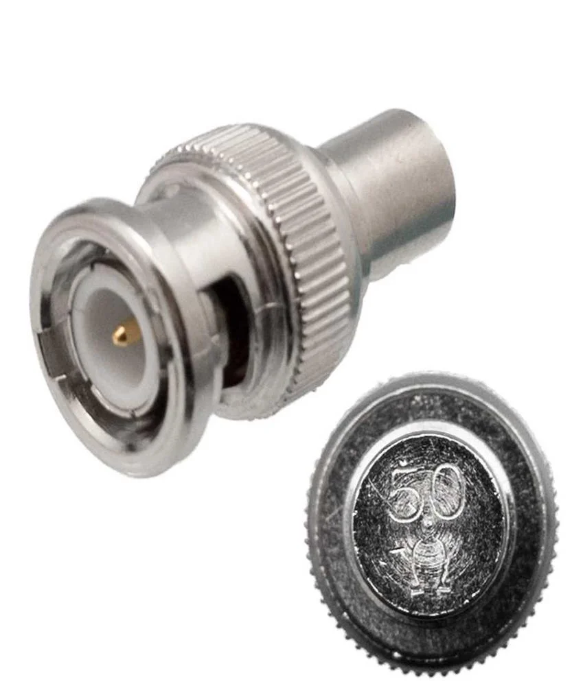 Carga de Extremidade Metálica Bnc, 50-Ohm