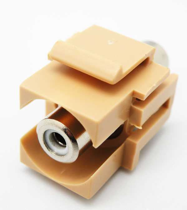 Rca Doble Hembra Keystone