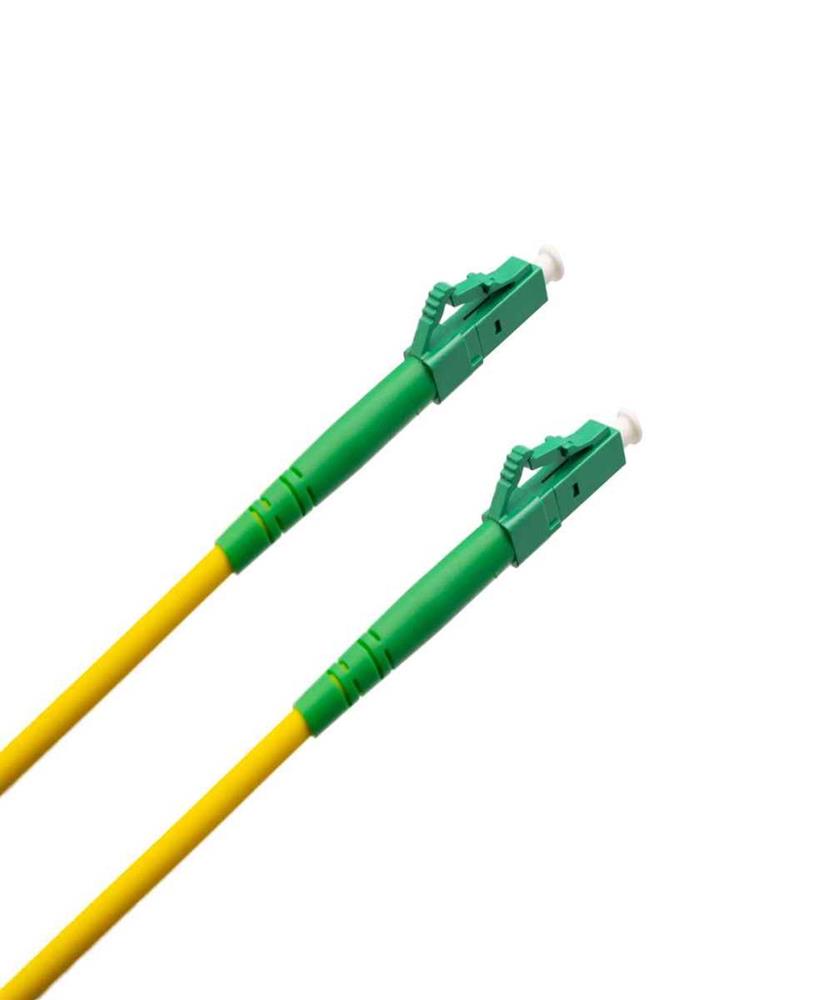 Cable de Fibra Óptica Lc/Apc a Lc/Apc Monomodo Simplex, 1m
