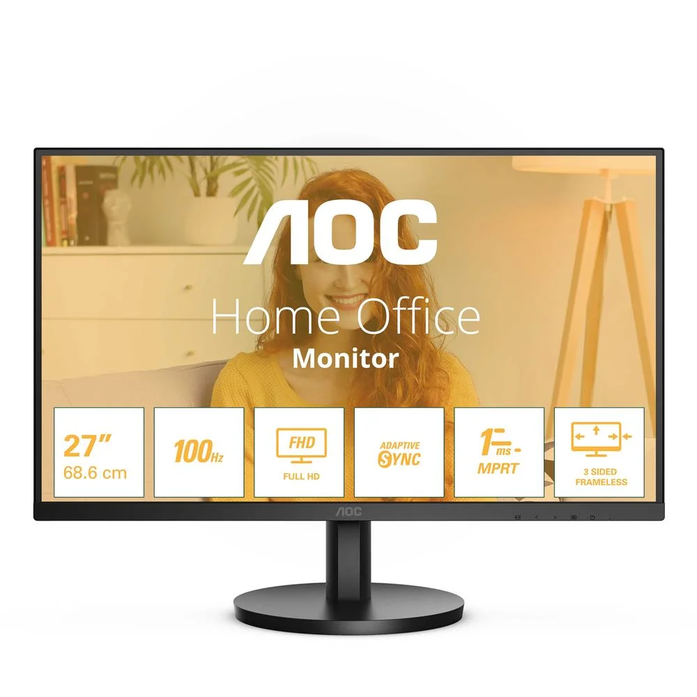 Monitor 27" B3 27b3hma2 LED Full Hd Lcd Preto - Aoc