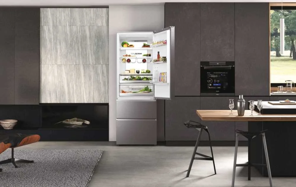Frigorífico Combinado Haier Htw7720enmp 483l Classe e