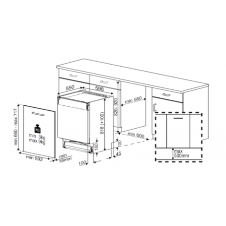 Máquina de Lavar Louça Branco Bdin38650c - Beko