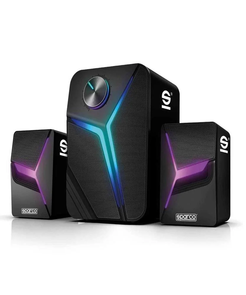 SPARCO SPSPEAKERSPRO ALTIFALANTE PRETO COM FIOS 1.