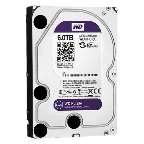 Disco R&iacute;gido Western Digital - Capacidade 6 Tb - .