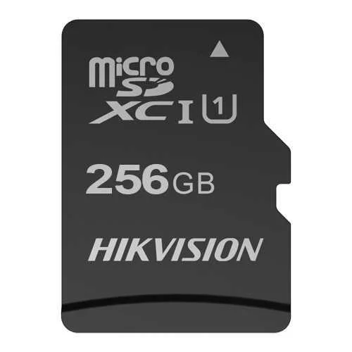 Cartão de Memória Hikvision - Capacidade 256 Gb - Classe 10  Velocidade de Escrita 20mb/S - Até 300