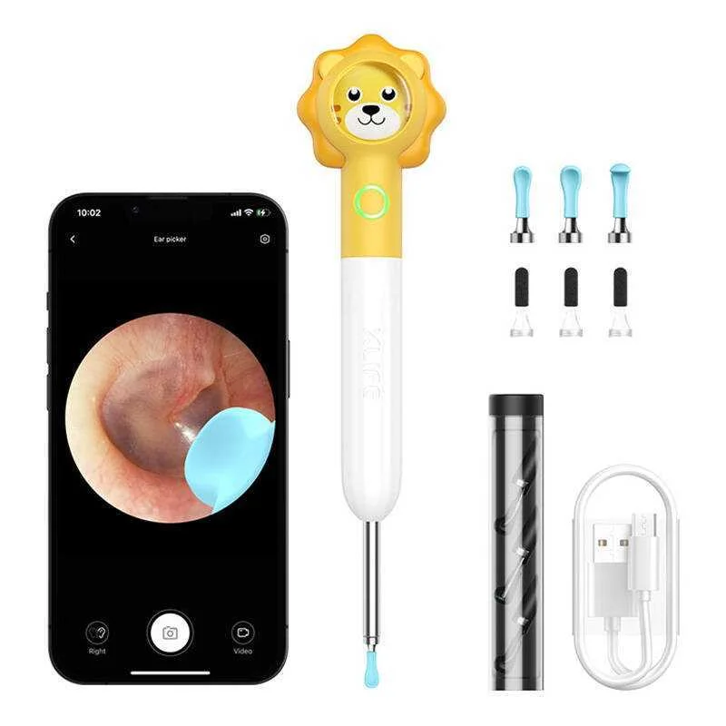 Smart Visual Ear-Clean Rod Xlife Q3 (Yellow)