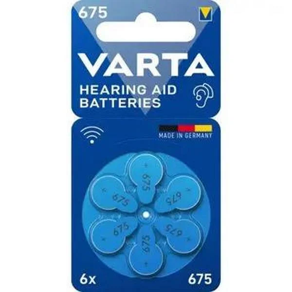 Pilha de Botão Varta Za 675 1.4 V 6 Unidade(S)