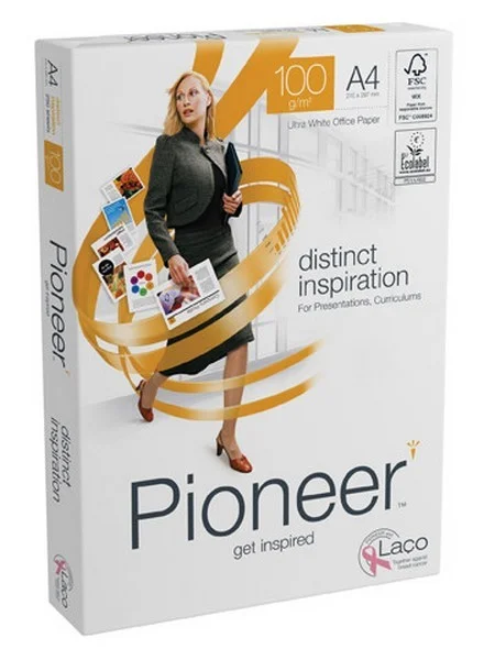 Papel Pioneer A4. 250 Hojas. 100 G