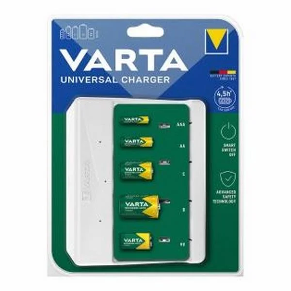 Carregador Universal para Pilhas 57658 Varta