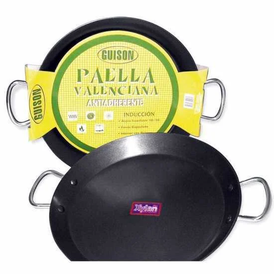 Panela Paella Guison 40cm Aço Inoxidável Indução