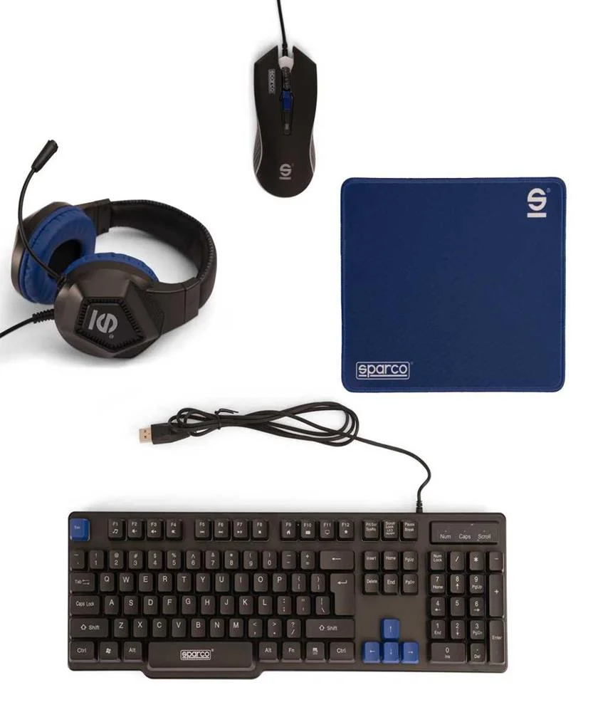 Kit Combo Gaming Sparco