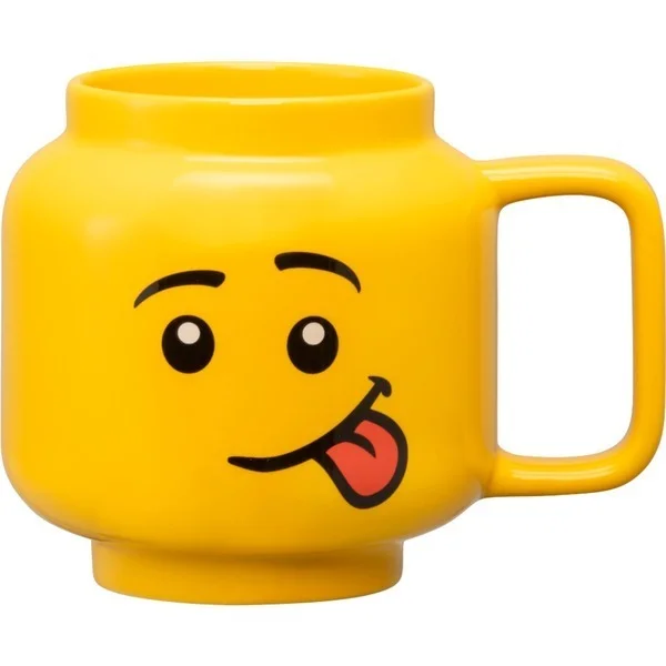 Caneca de cerâmica LEGO Head Silly 530 ml