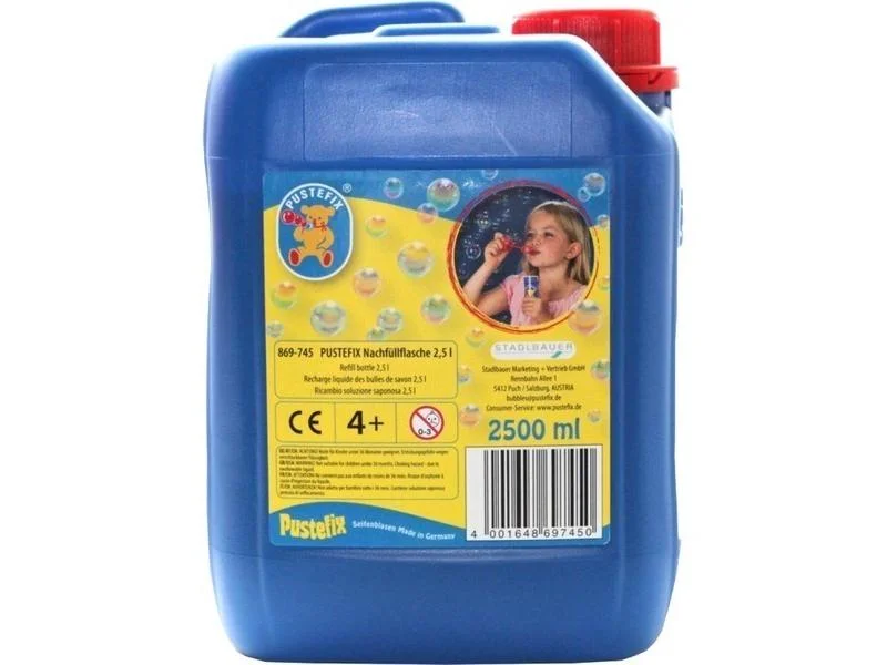 Líquido Pronto para Bolhas de Sabão - 2.5 Litros