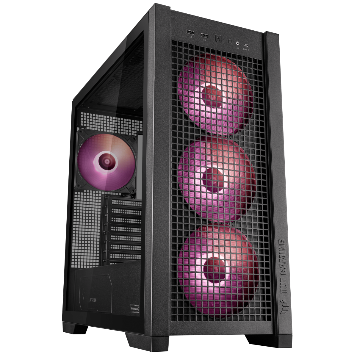 Asus Tuf Gaming Gt302 Argb Midi Tower Preto