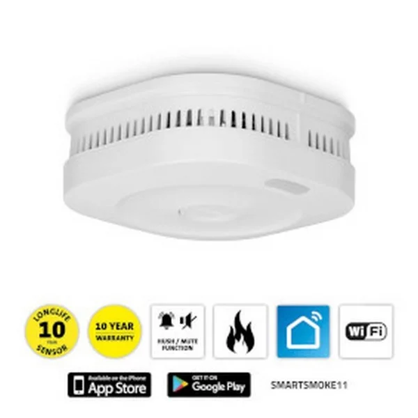 Alecto Smartsmoke11 Detetor Inteligente de Fumo D.