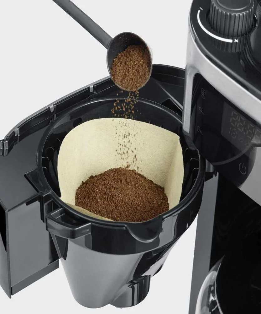 Severin Ka 4813  Drip Coffee Maker  Coffee Beans  Ground Coffee  Built-In Grinder  1000 W  Black  St