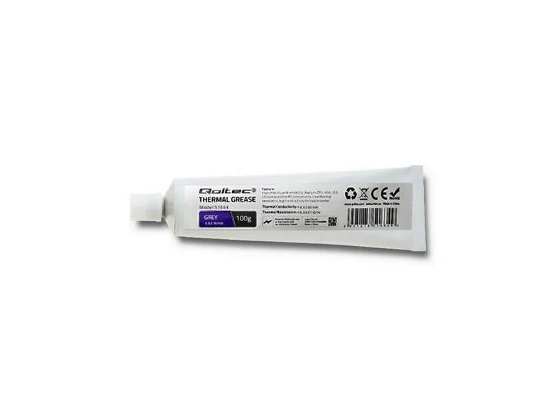 Qoltec Thermal Paste 4.63 W/M-K | 100g | Grey