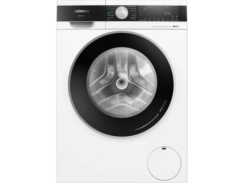 M&aacute;quina de Lavar e Secar Roupa Iq500 Wn44g2a0es 6/10.5kg 1400rpm Branco - Siemens