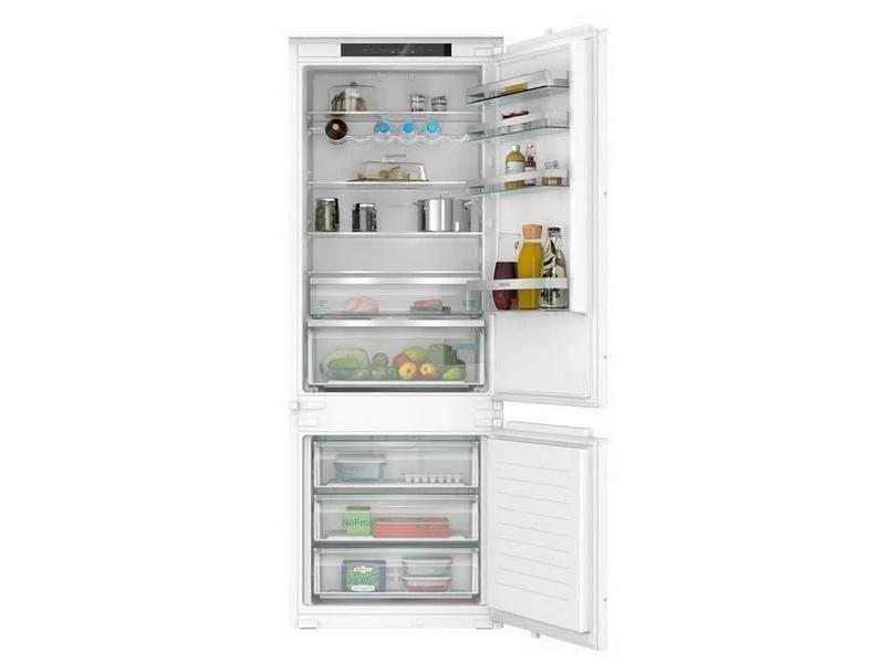 Frigorífico Combinado de Encastre Iq300 Kb96nvse0 383l No Frost Branco - Siemens