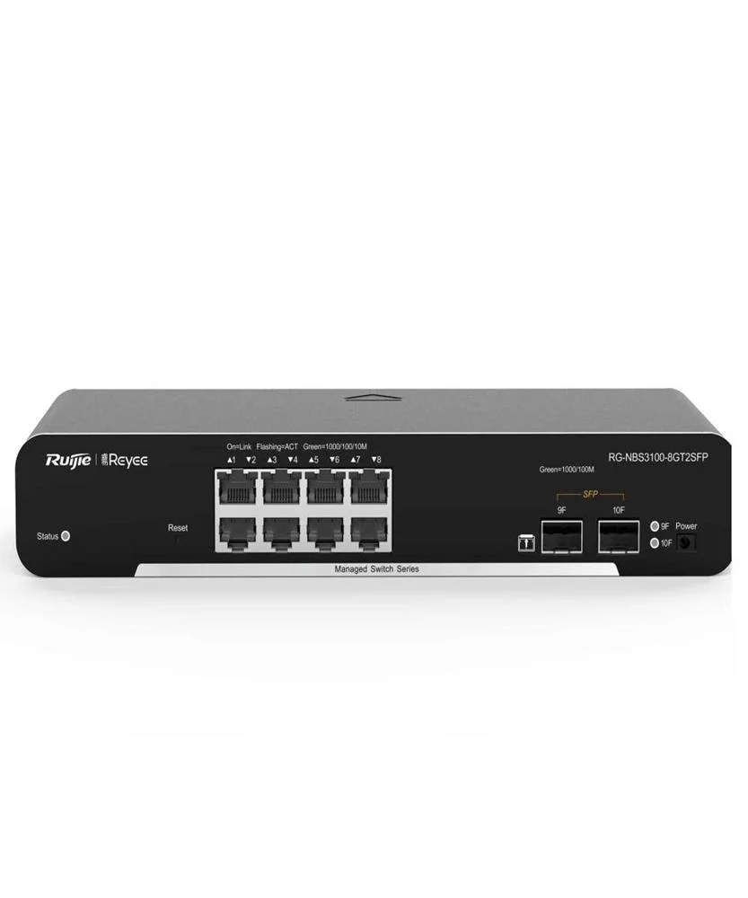Ruijie Networks Rg-Nbs3100-8gt2sfp Network Switch.