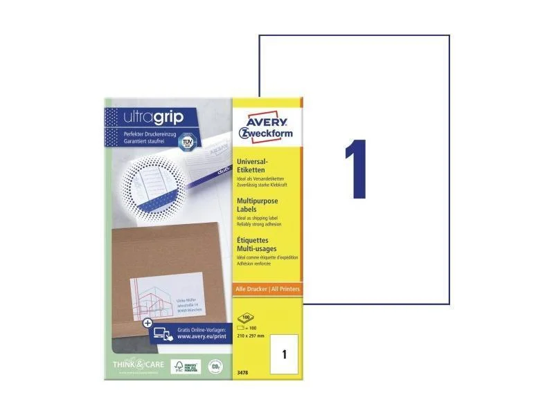 Avery Multi-Function Labels Branco