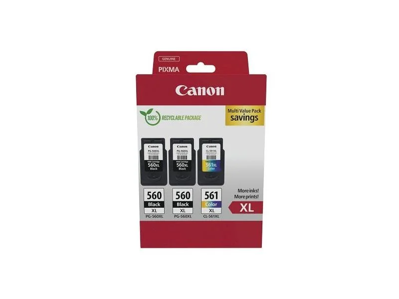 Canon Pg-560 Xl X2 / Cl-561 Xl Multi Pack