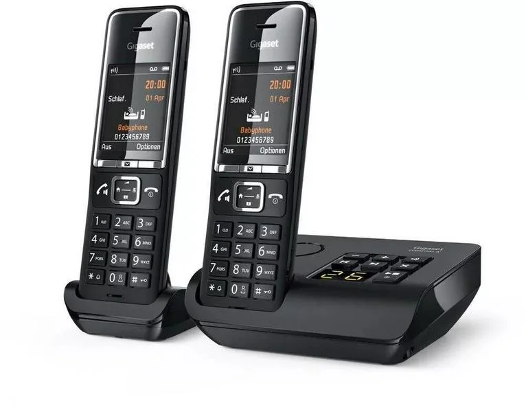 Gigaset Comfort 550a Duo Black/Chrome