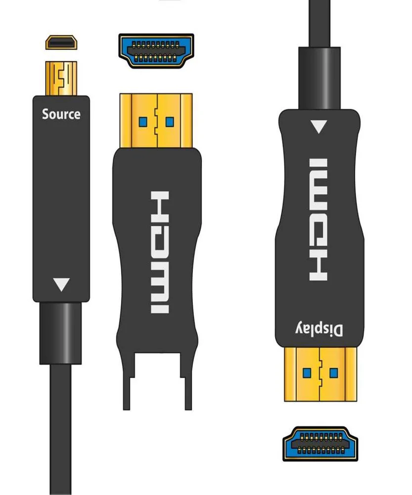 Aoc Hdmi Lead W/Detachable Head 50m
