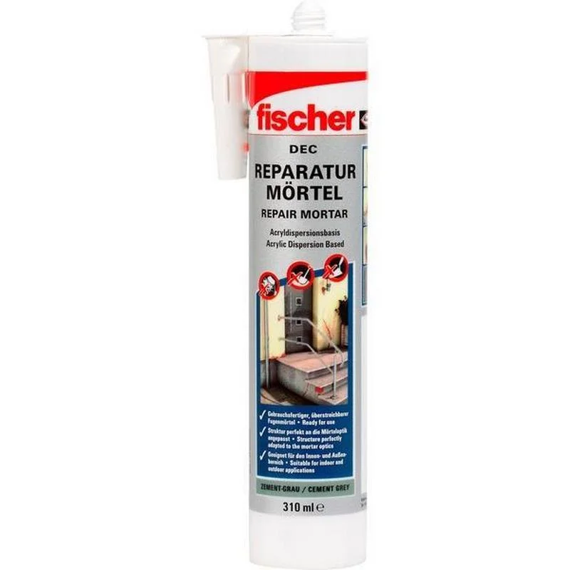 Argamassa de Reparação Fischer Dec Zeg Cinza