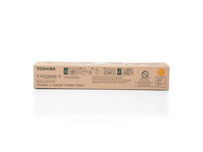 Original Oem Cartucho de Toner Toshiba T-Fc200e-Y