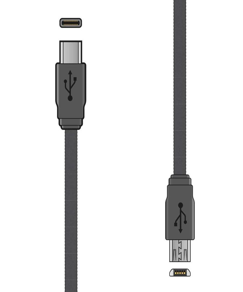 AV:Link Cabo USB-C 2.0 para Micro USB 1.5m