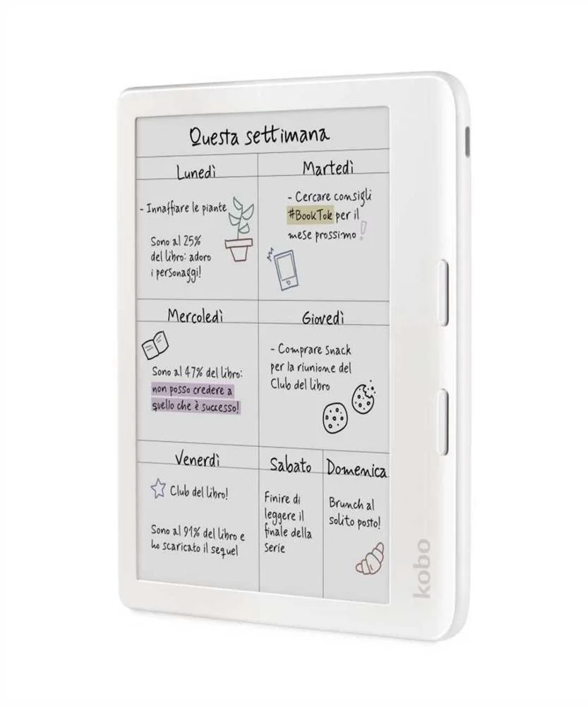 RAKUTEN KOBO LIBRA COLOUR LEITOR E-BOOK ECRÃ TÁCT.