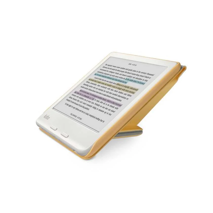 Kobo Sleepcover Libra Butter Yellow Gelb (N428-Ac-Yl-E-Pu)