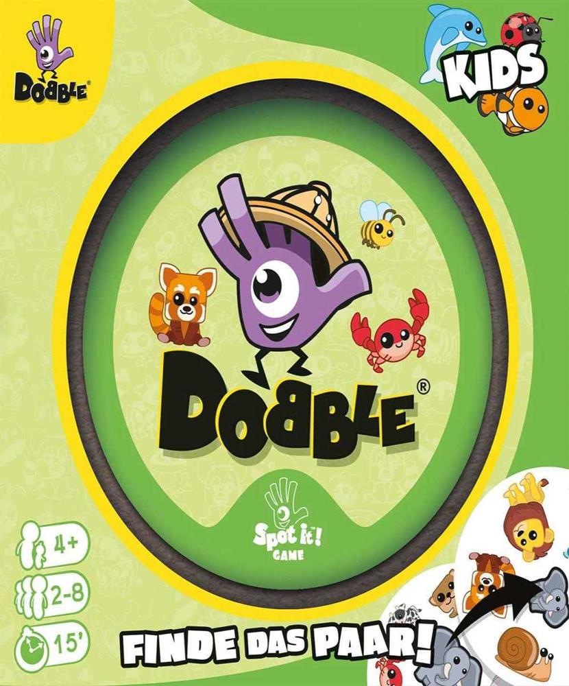 Dobble Kids 15 Min Jogo de Cartas Correspondência