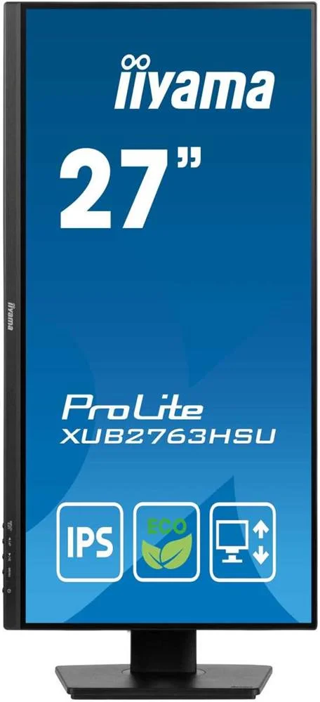 Monitor Prolite Ips LED 27" Xub2763hsu-B1 Full Hd Preto - Iiyama