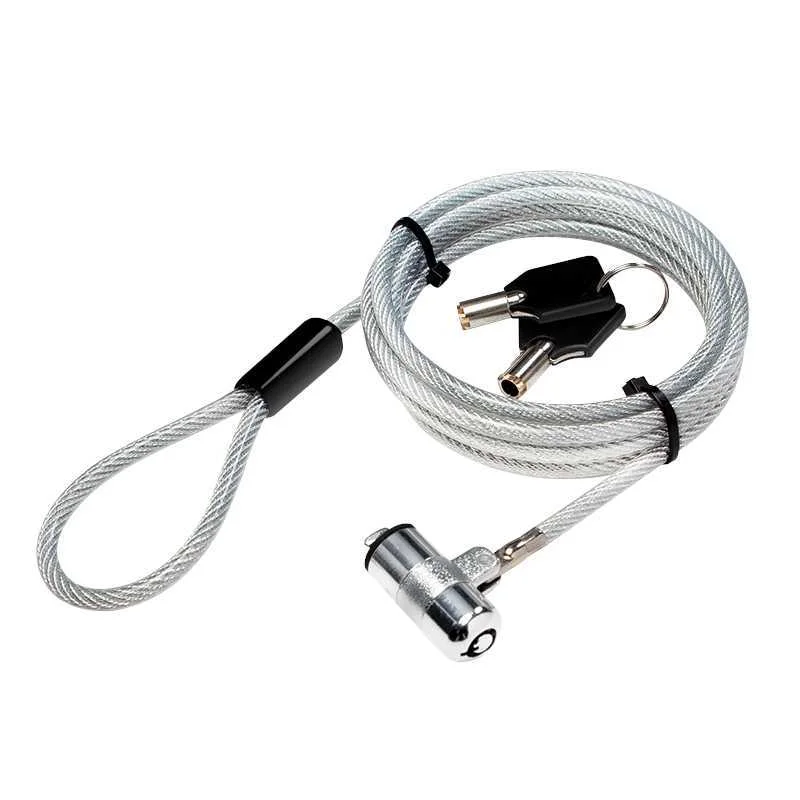 Logilink Nbs009 Cadeado Antirroubo Prateado 1,8 M