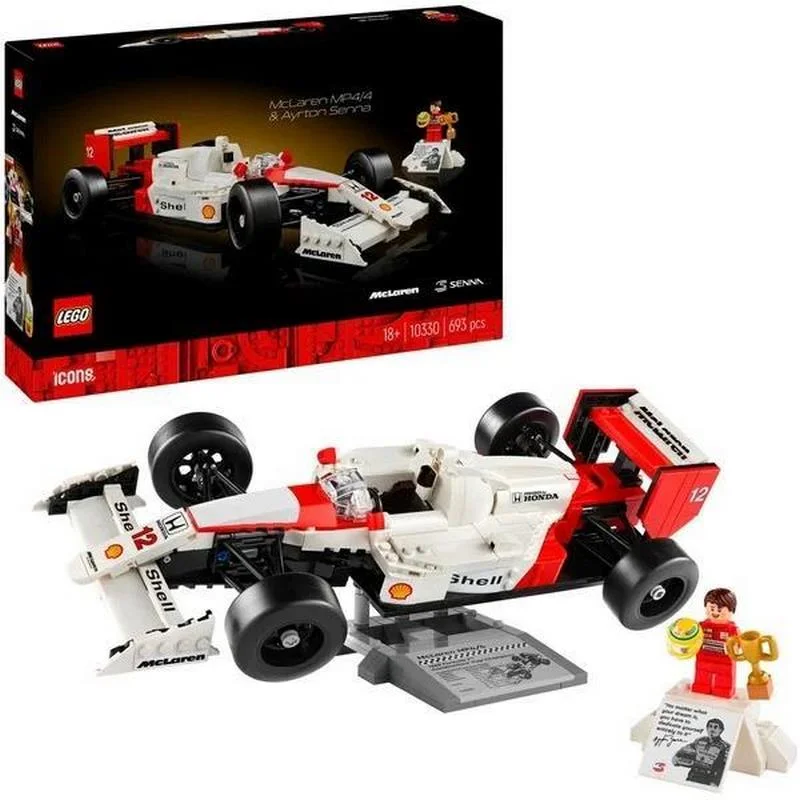LEGO Icons McLaren MP4/4 e Ayrton Senna